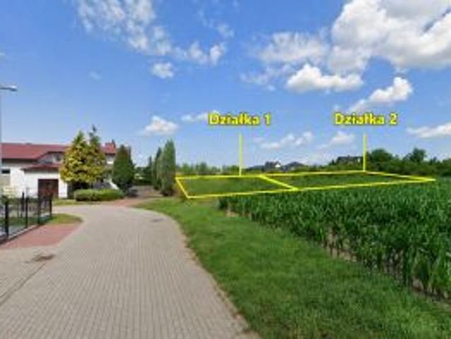 Bezpośrednio, Bierutów, ul. Tęczowa, 921 m² Działka