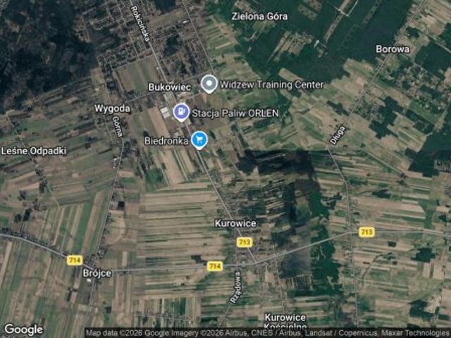 Bezpośrednio, Bukowiec, ul. Południowa, 1700 m² Działka