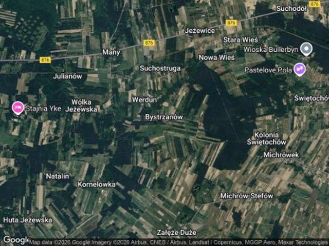 Bezpośrednio, Bystrzanów, ul. Królewska, 1900 m² Działka