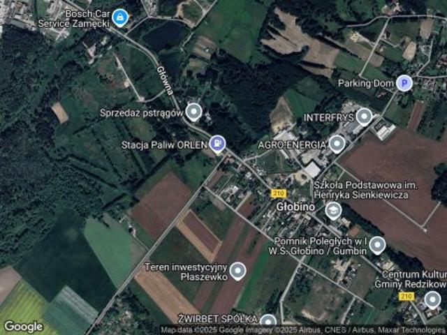 Bezpośrednio, Głobino, ul. Bliska, 22500 m² Działka
