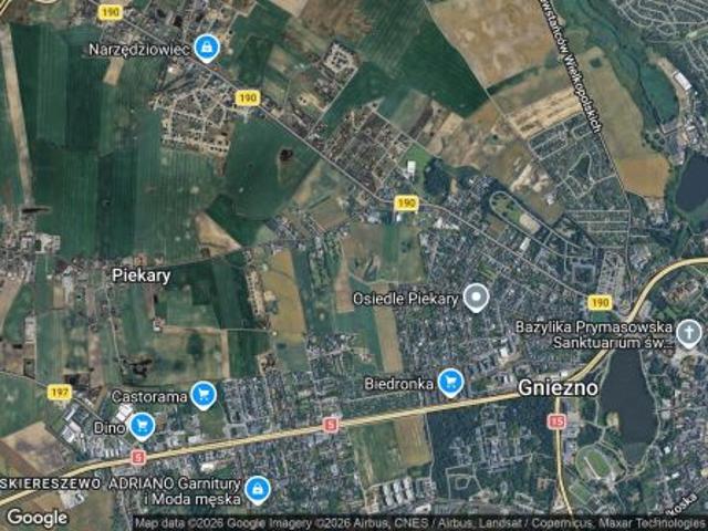 Bezpośrednio, Gniezno, ul. Powstańców Wlkp 300 m² Działka