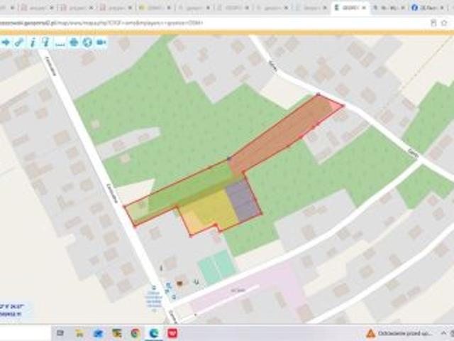 Bezpośrednio, Górno, ul. Centralna, 2100 m² Działka