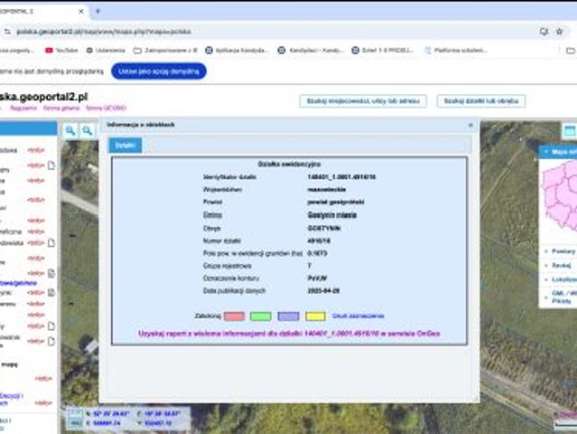 Bezpośrednio, Gostynin, ul. Pawła Tencera, 1073 m² Działka