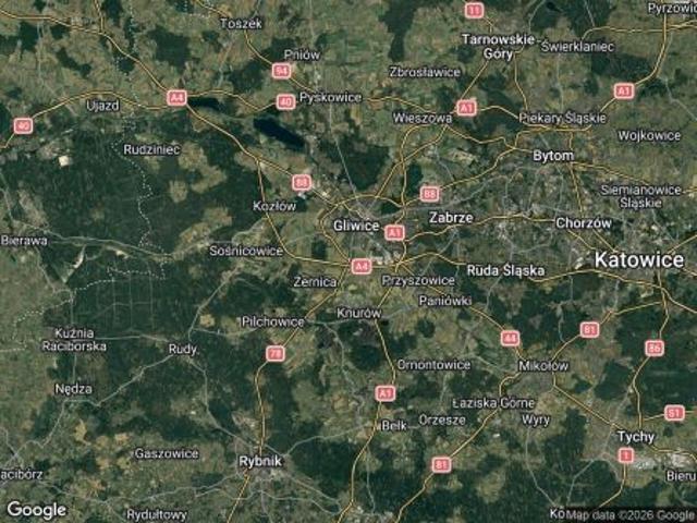 Bezpośrednio, Gliwice, Śródmieście, ul. Rybnicka, 400 m² Działka