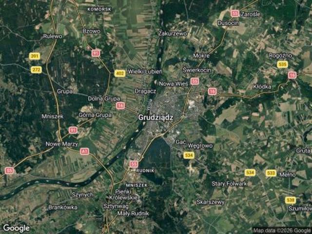 Bezpośrednio, Grudziądz, 360 m² Działka