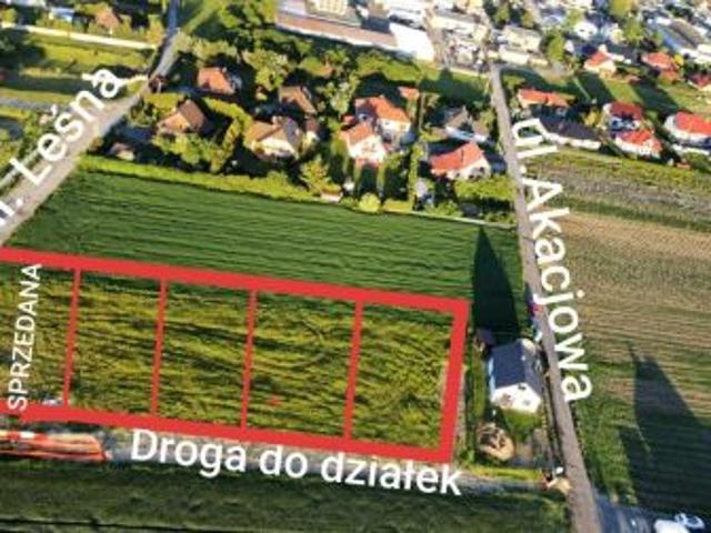 Bezpośrednio, Grodków, ul. Leśna, 733 m² Działka