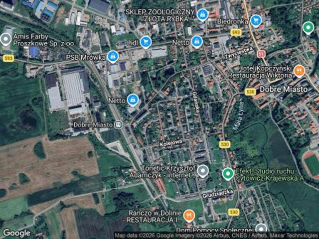 Bezpośrednio, Dobre Miasto, ul. Chodkiewicza, 48 m² Mieszkanie