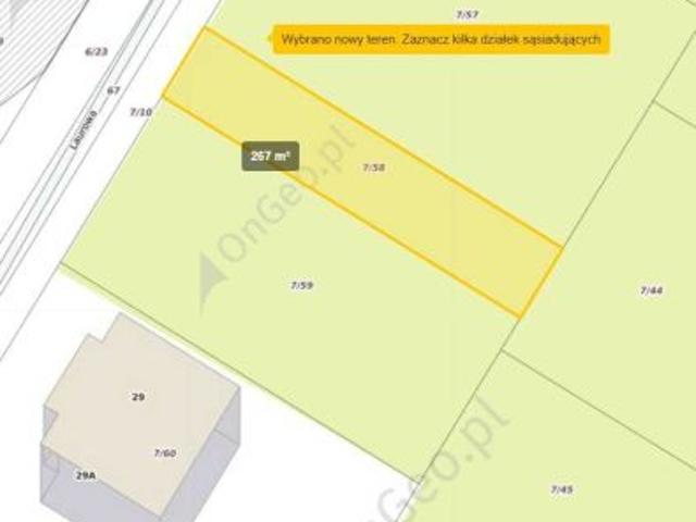 Bezpośrednio, Dosin, 900 m² Działka
