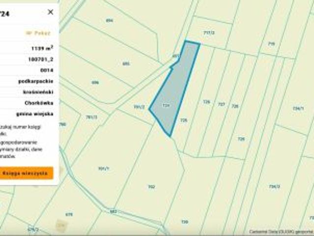Bezpośrednio, Żeglce, 9500 m² Działka