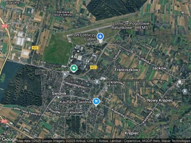 Bezpośrednio, Franciszków, ul. Szeroka, 2200 m² Działka
