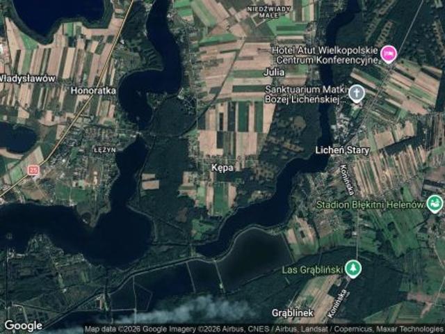 Bezpośrednio, Kępa, 1376 m² Działka