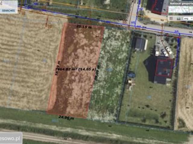 Bezpośrednio, Koziebrody, 1462 m² Działka