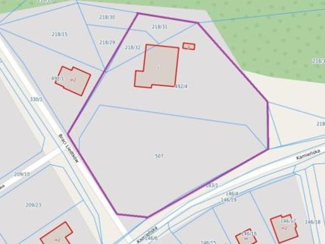 Bezpośrednio, Koleczkowo, ul. Kamieńska, 6954 m² Działka