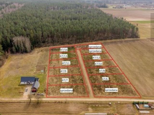 Bezpośrednio, Kosmaty Borek, 1500 m² Działka