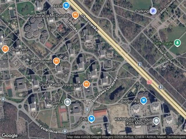 Bezpośrednio, Katowice, os. Tysiąclecia, ul. Bolesława Chrobrego, 38 m² Mieszkanie