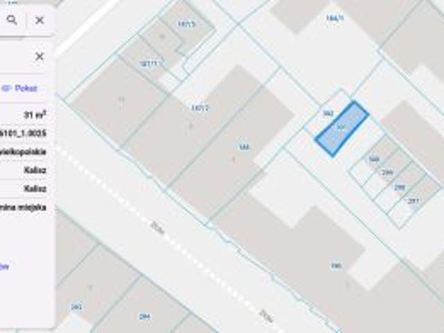 Bezpośrednio, Kalisz, Centrum, ul. Główny Rynek, 31 m² Działka