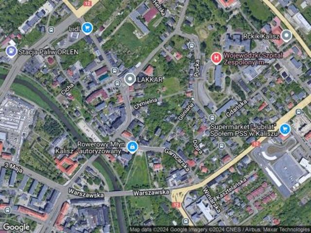 Bezpośrednio, Kalisz, Centrum, ul. Garncarska, 1200 m² Działka