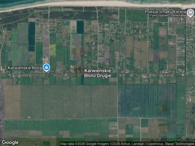 Bezpośrednio, Karwieńskie Błoto Drugie, 600 m² Działka