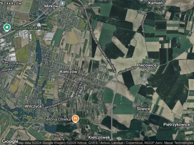 Bezpośrednio, Kiełczów, ul. Polna, 1556 m² Działka