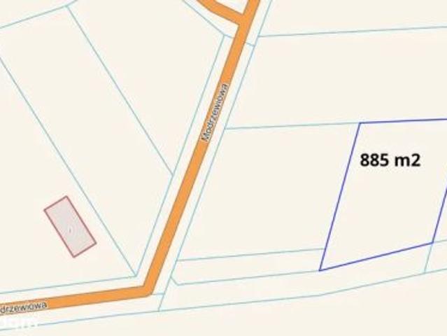 Bezpośrednio, Kiełpino, ul. Modrzewiowa, 885 m² Działka