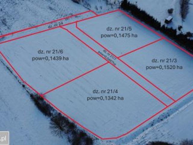 Bezpośrednio, Kiełpinko, 1520 m² Działka