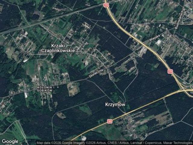 Bezpośrednio, Krzaki Czaplinkowskie, ul. Słoneczna, 1272 m² Działka