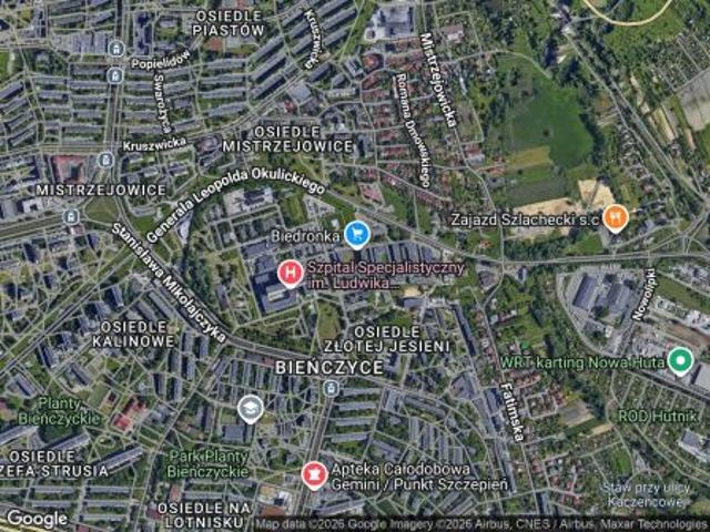 Bezpośrednio, Kraków, Mistrzejowice, ul. gen. Leopolda Okulickiego, 29 m² Mieszkanie