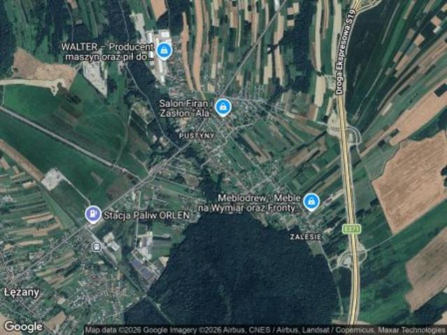 Bezpośrednio, Krościenko Wyżne, Pustyny, ul. Centralna, 1500 m² Działka