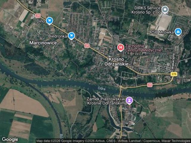Bezpośrednio, Krosno Odrzańskie, ul. Ogrodowa, 48 m² Mieszkanie
