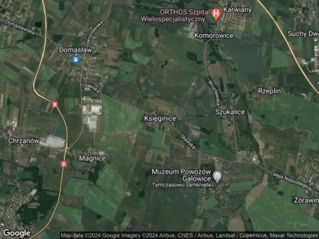 Bezpośrednio, Księginice, 1500 m² Działka