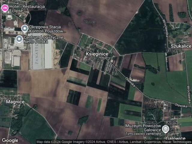 Bezpośrednio, Księginice, ul. Kwiatowa, 3000 m² Działka
