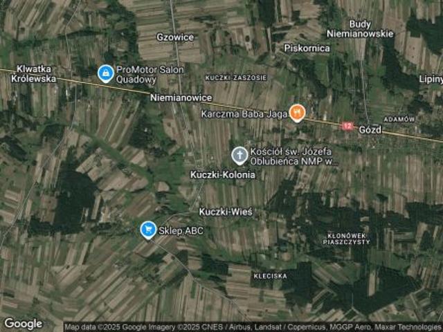 Bezpośrednio, Kuczki Kolonia, 2286 m² Działka