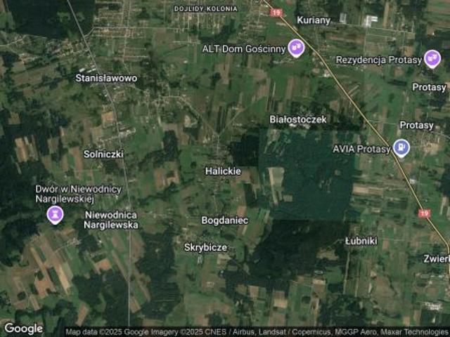 Bezpośrednio, Halickie, 6500 m² Działka