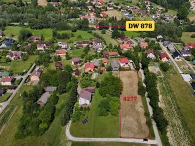 Bezpośrednio, Hyżne, 2500 m² Działka