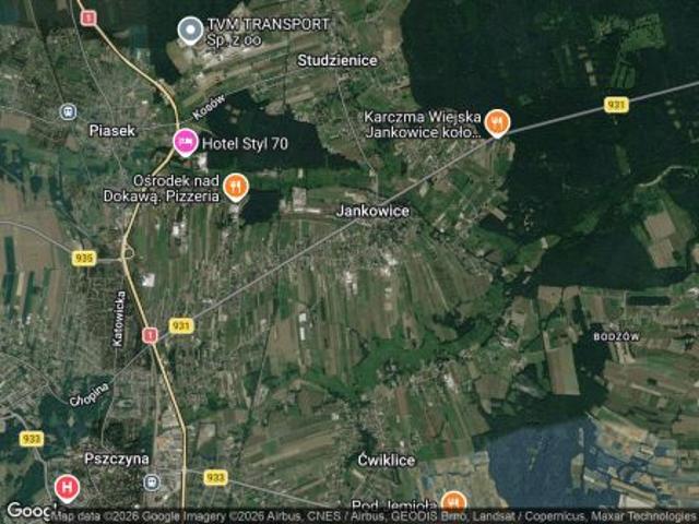 Bezpośrednio, Jankowice, ul. Złote Łany, 640 m² Działka