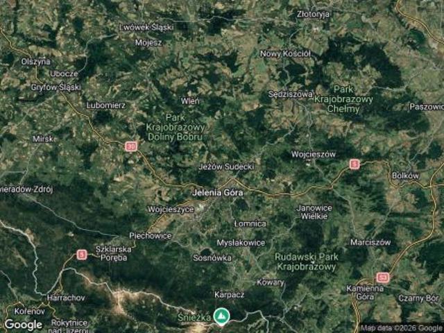 Bezpośrednio, Jeżów Sudecki, 1800 m² Działka