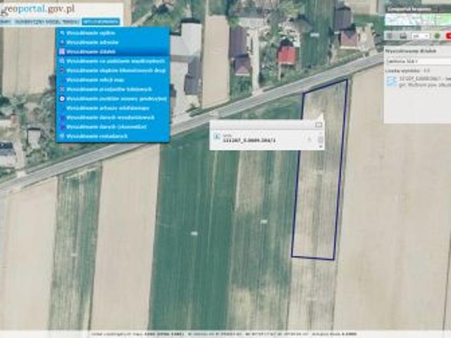 Bezpośrednio, Jeżówka, 3615 m² Działka