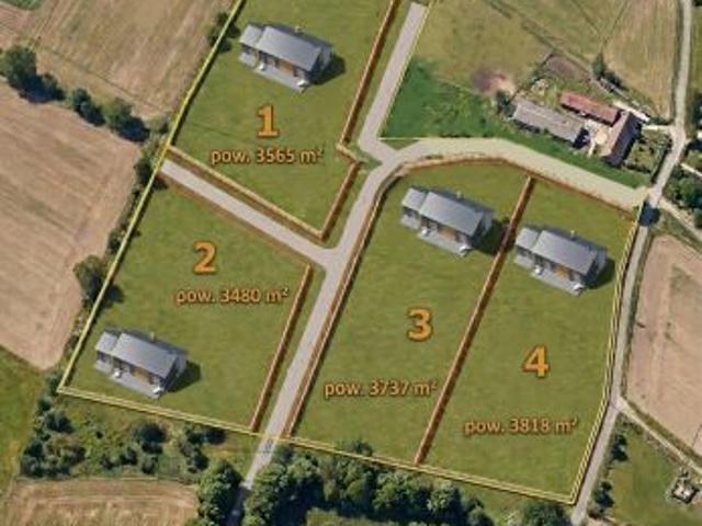 Bezpośrednio, Jugowice, ul. Górna, 3480 m² Działka