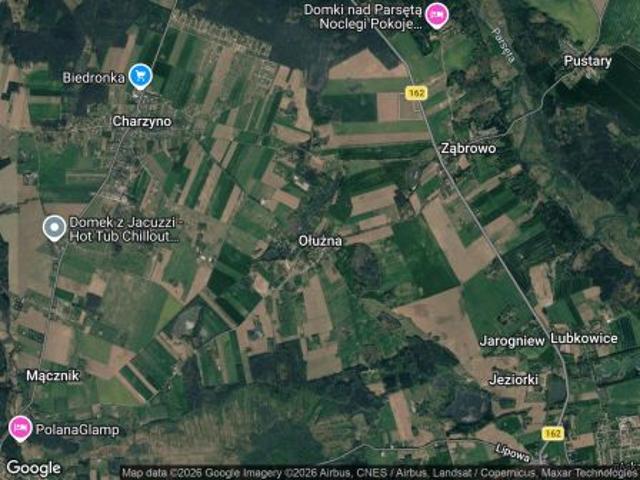 Bezpośrednio, Ołużna, 1500 m² Działka