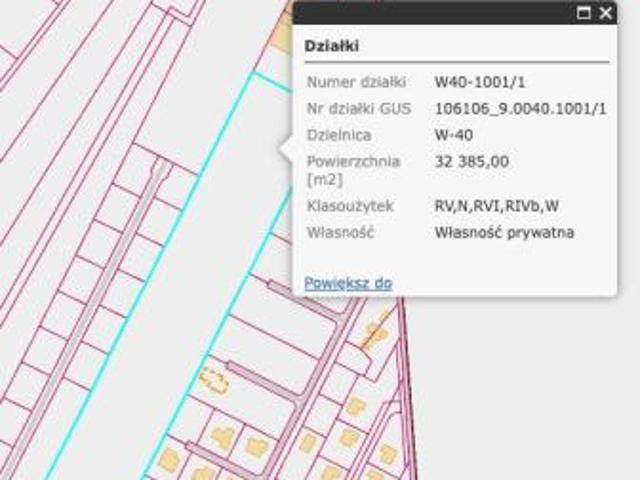 Bezpośrednio, Łódź, Andrzejów, Rzeźna, 32385 m² Działka