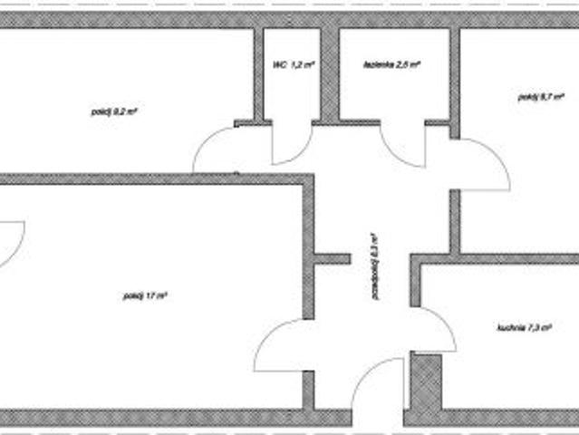 Bezpośrednio, Łódź, Bałuty, ul. Franciszkańska, 54 m² Mieszkanie