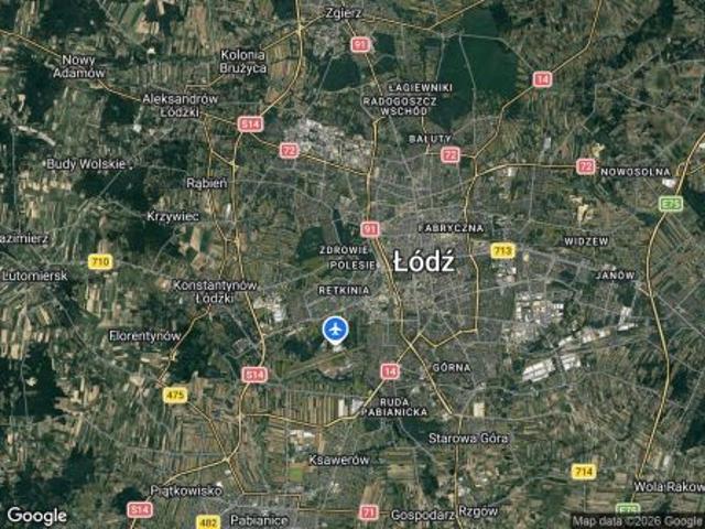 Bezpośrednio, Łódź, Polesie, 28 m² Mieszkanie