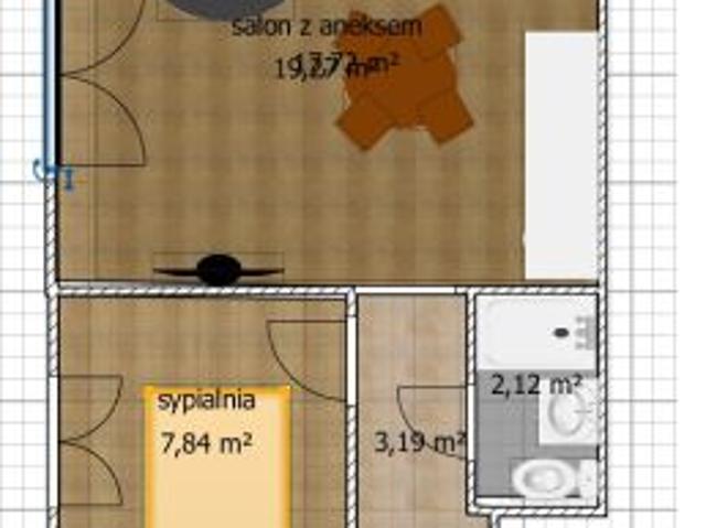 Bezpośrednio, Łódź, Śródmieście, ul. kpt. Stefana Pogonowskiego, 35 m² Mieszkanie