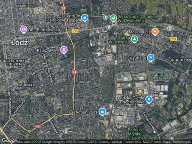 Bezpośrednio, Łódź, Widzew, ul. Zapadła, 1321 m² Działka