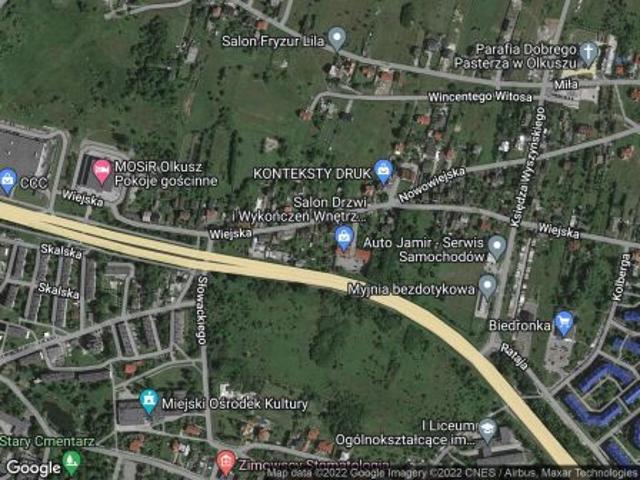 Bezpośrednio, Olkusz, Słowiki, ul. Wiejska, 4700 m² Działka