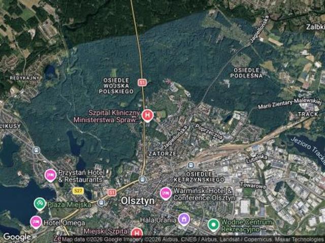 Bezpośrednio, Olsztyn, ul. Macieja Rataja, 550 m² Działka