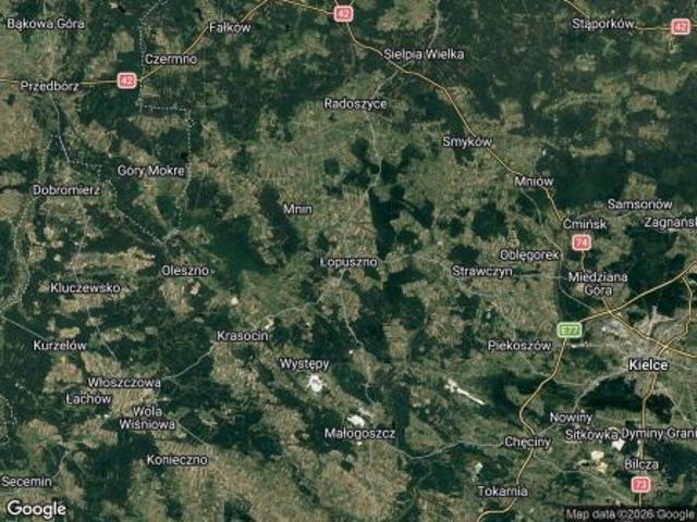 Bezpośrednio, Łopuszno, ul. Strażacka, 741 m² Działka