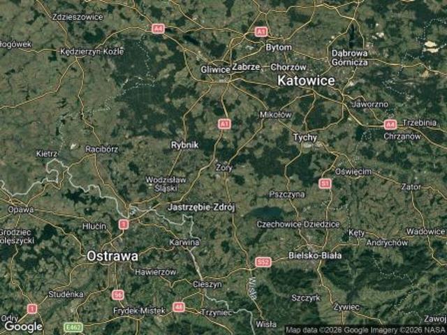 Bezpośrednio, Żory, 250 m² Działka