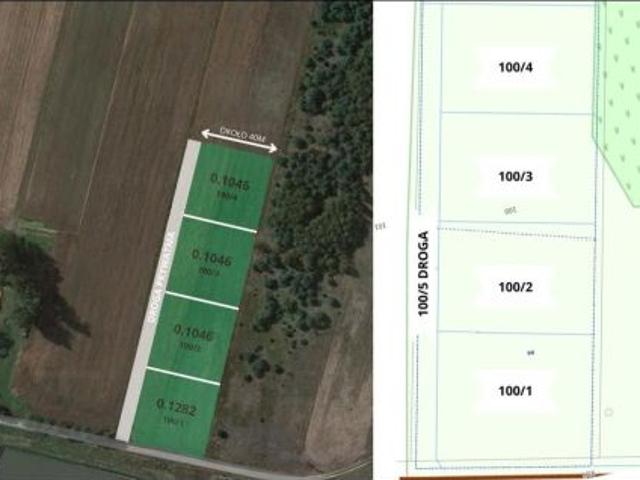 Bezpośrednio, Łosienek, Pod Dołami, 1046 m² Działka