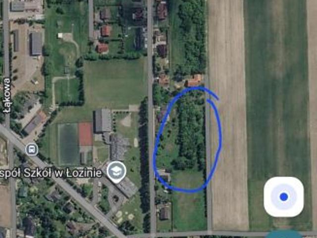 Bezpośrednio, Łozina, ul. Świerkowa, 1072 m² Działka